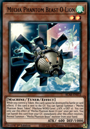 Mecha Phantom Beast O-Lion Card Front