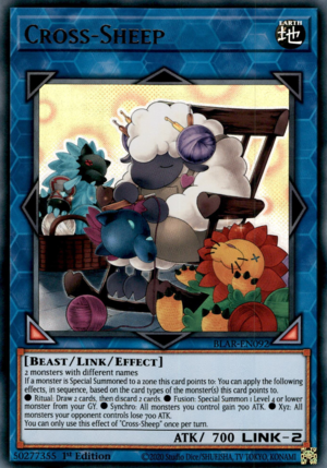 Cross-Sheep Card Front