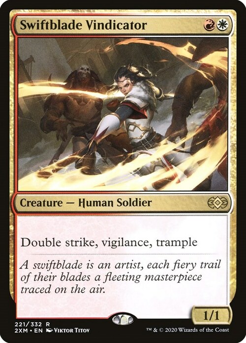 Swiftblade Vindicator Card Front