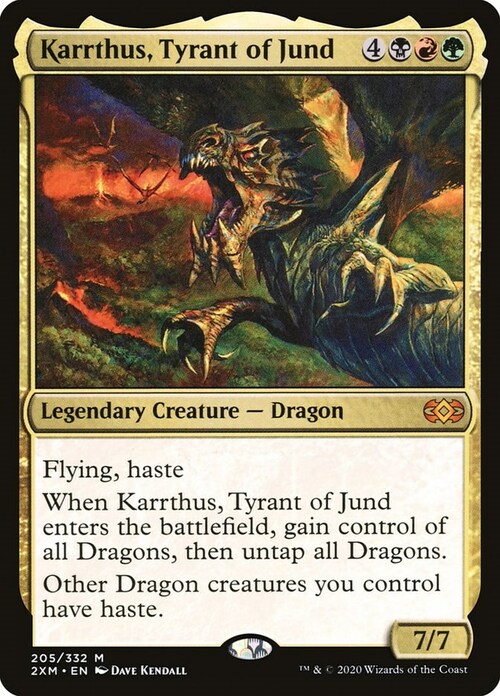 Karrthus, Tyrant of Jund Card Front