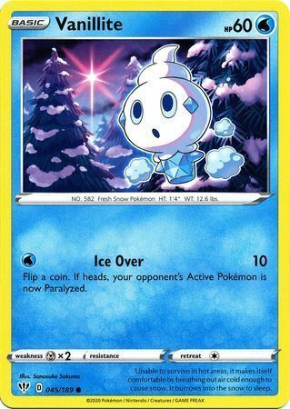 Vanillite Card Front