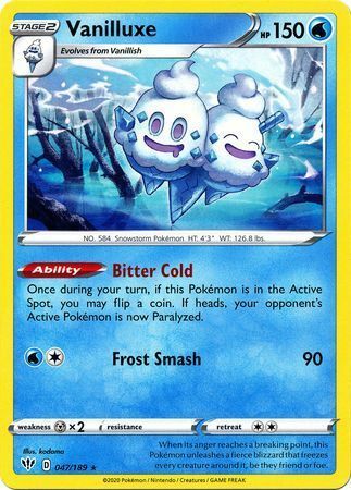 Vanilluxe Card Front