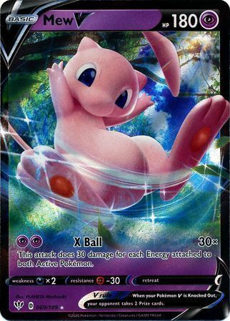 Mew V Card Front