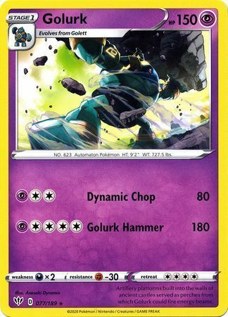 Golurk Card Front