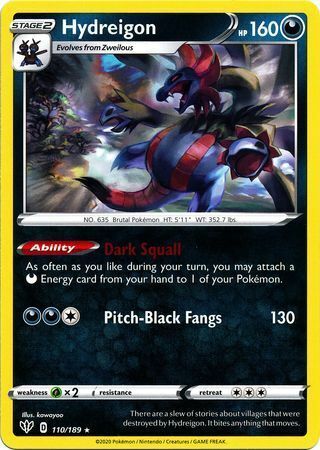 Hydreigon Card Front