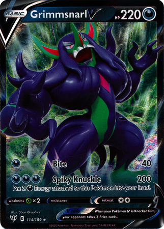 Grimmsnarl V Card Front