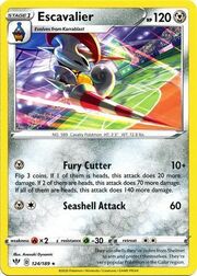 Escavalier [Fury Cutter | Seashell Attack]