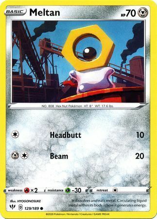 Meltan Card Front