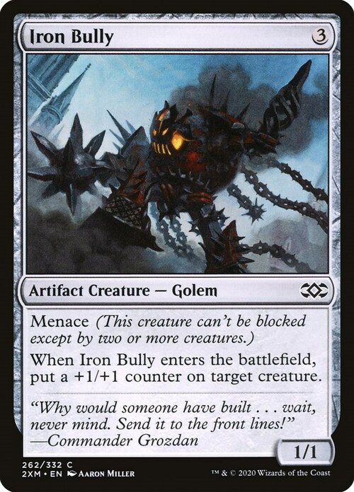 Iron Bully Card Front