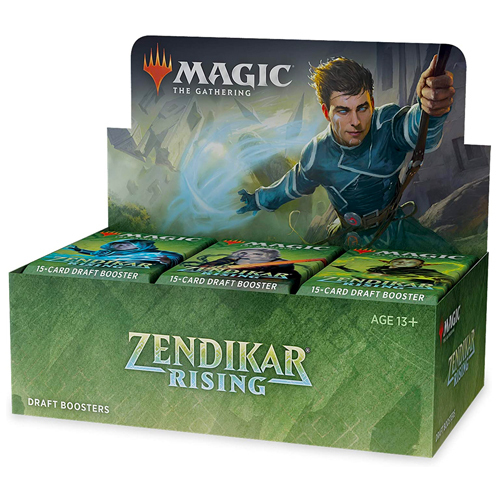 Caja de sobres de Draft de El resurgir de Zendikar