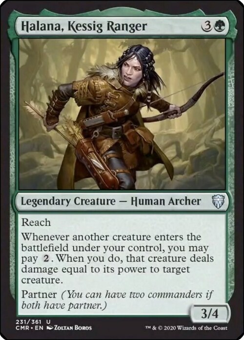 Halana, Kessig Ranger Card Front