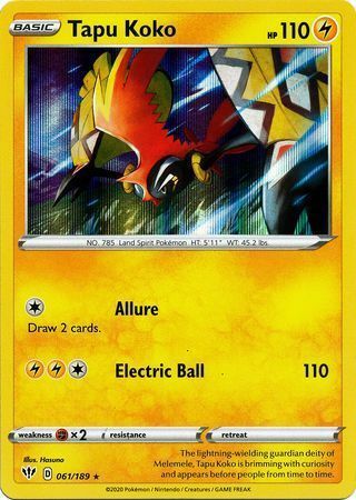 Tapu Koko Card Front