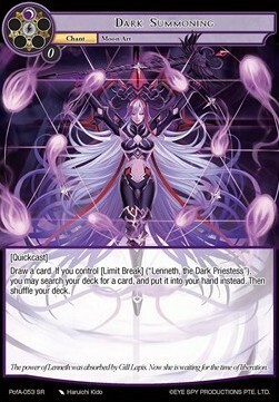 Dark Summoning Card Front