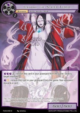 Izanami, the Sealed Terror Card Front