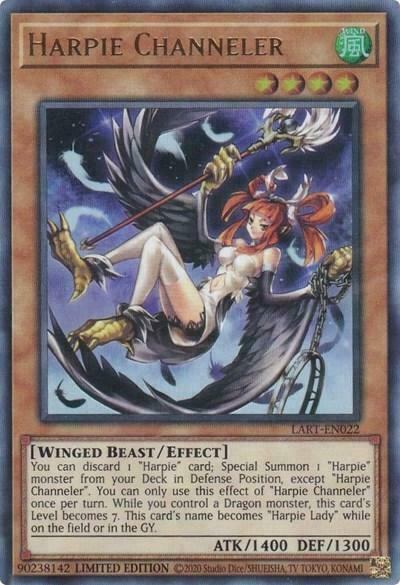 Harpie Channeler Card Front