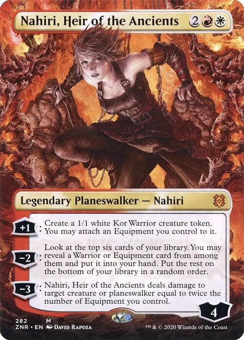 Nahiri, Heir of the Ancients Card Front