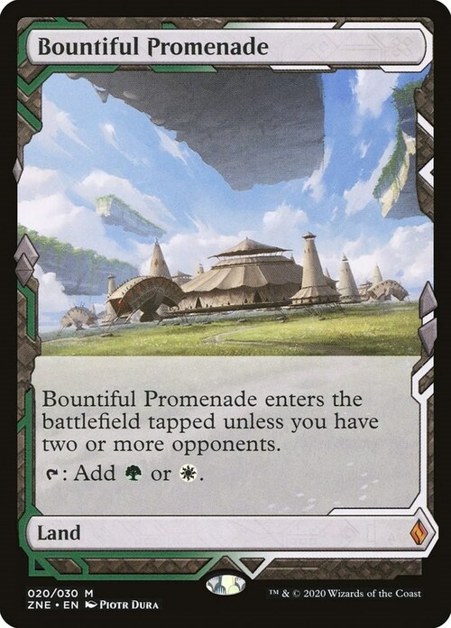 Bountiful Promenade Card Front