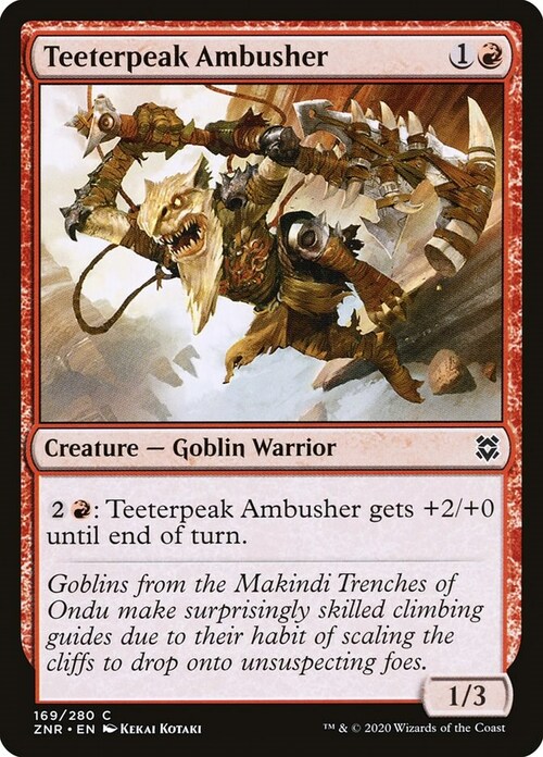 Teeterpeak Ambusher Card Front