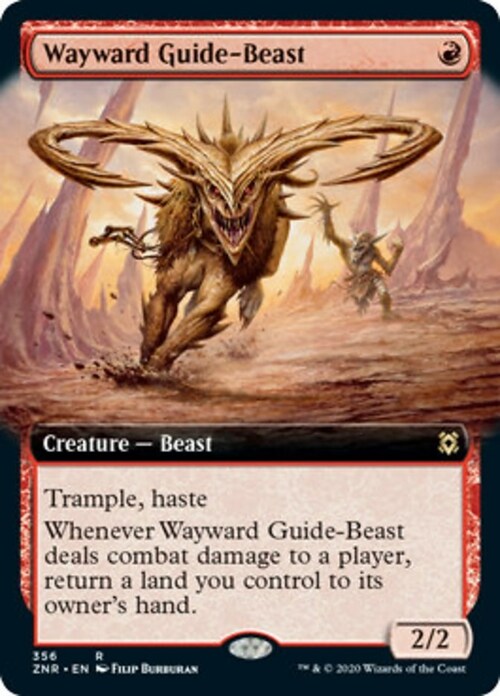 Wayward Guide-Beast Card Front