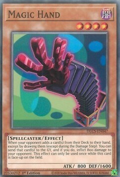 Magic Hand Card Front