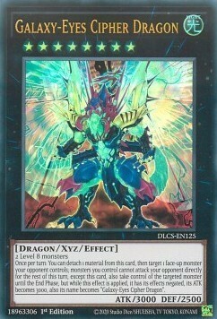 Galaxy-Eyes Cipher Dragon Card Front