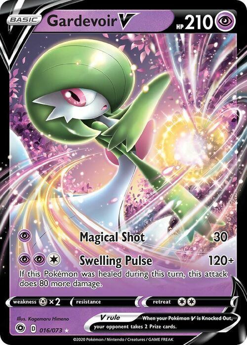 Gardevoir V Card Front