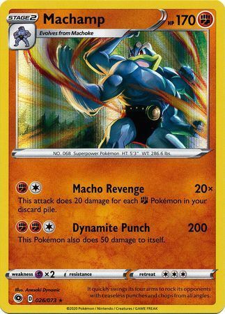 Machamp Card Front