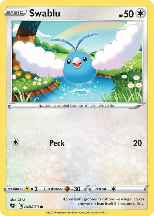 Swablu Card Front