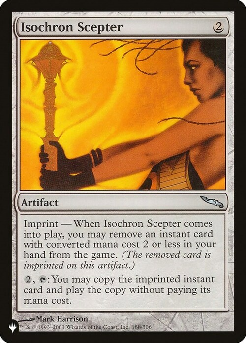 Isochron Scepter Card Front