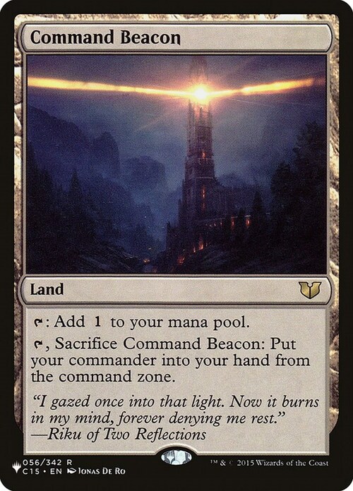 Command Beacon Card Front