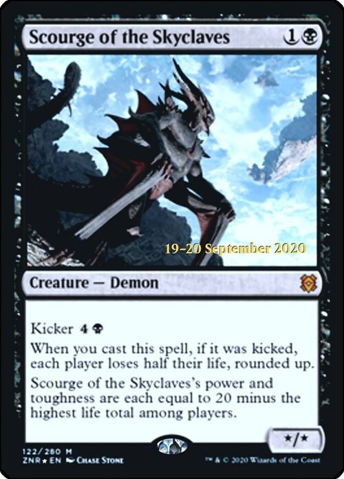 Scourge of the Skyclaves Card Front