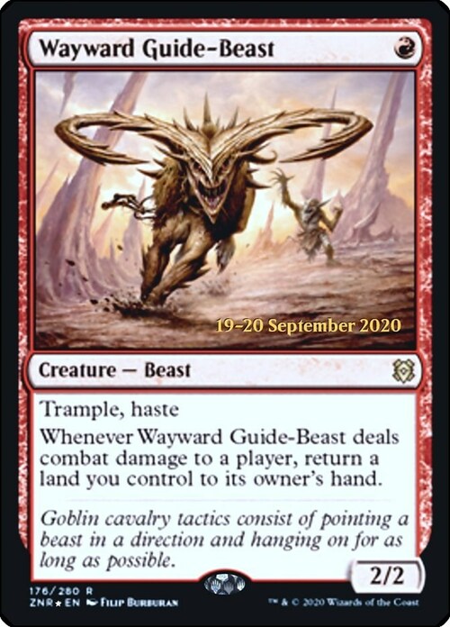 Wayward Guide-Beast Card Front