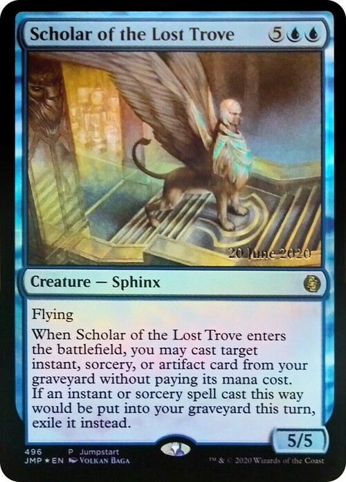 Scholar of the Lost Trove Card Front