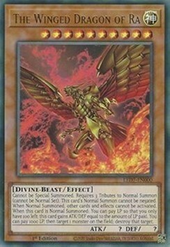 Drago Alato di Ra Card Front