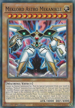 Meklord Astro Mekanikle Card Front