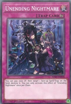 Unending Nightmare Card Front