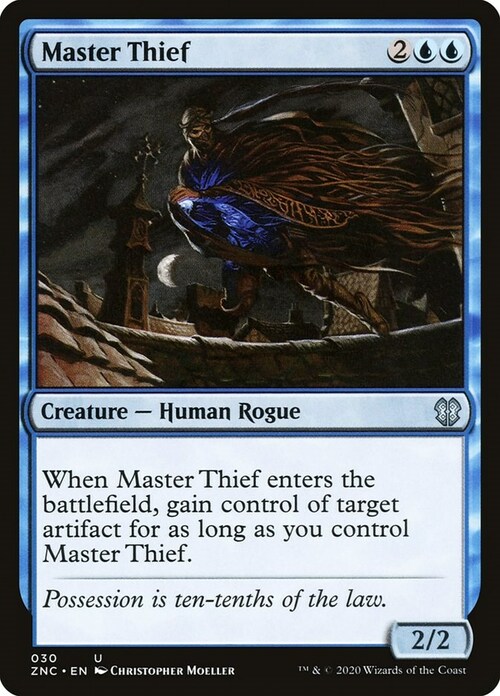 Master Thief Card Front