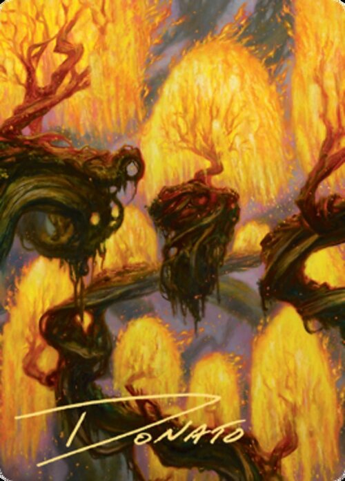 Art Series: Grove of the Burnwillows Card Front