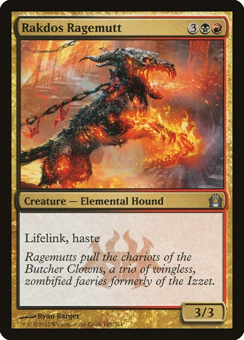 Rakdos Ragemutt Card Front