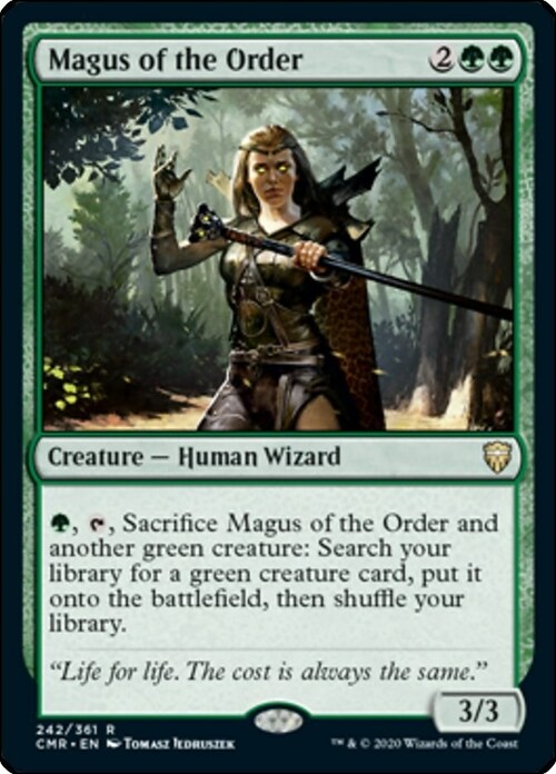 Magus of the Order Card Front