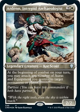 Ardenn, Intrepid Archaeologist Card Front