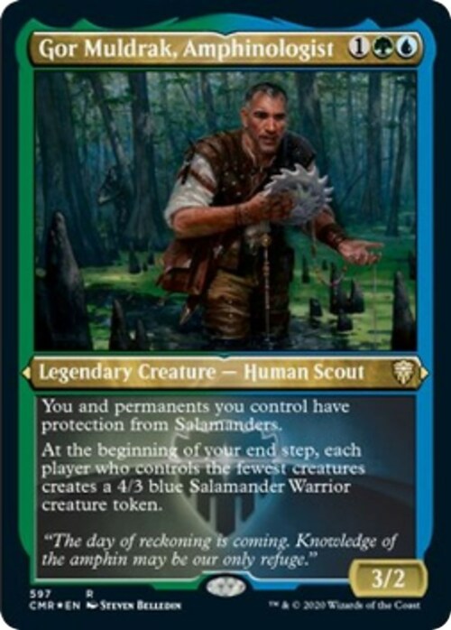 Gor Muldrak, Amphinologist Card Front