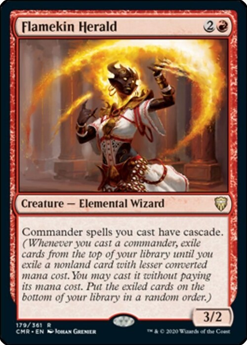 Flamekin Herald Card Front