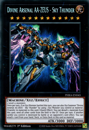 Divine Arsenal AA-ZEUS - Sky Thunder Card Front