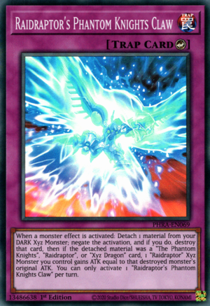 Raidraptor's Phantom Knights Claw Card Front