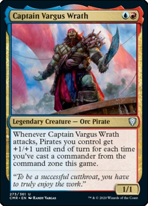 Captain Vargus Wrath Card Front