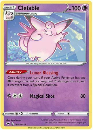 Clefable Card Front