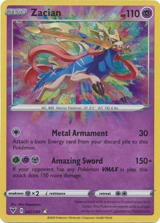 Zacian Card Front