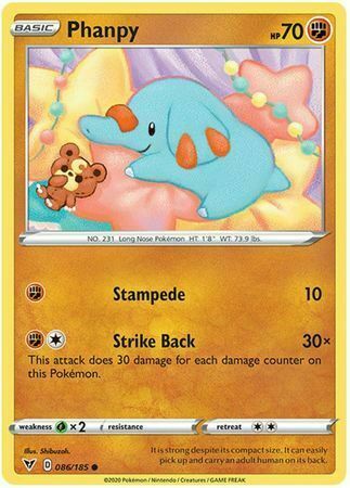 Phanpy Card Front