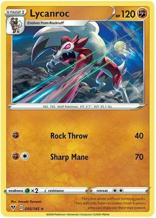 Lycanroc Card Front